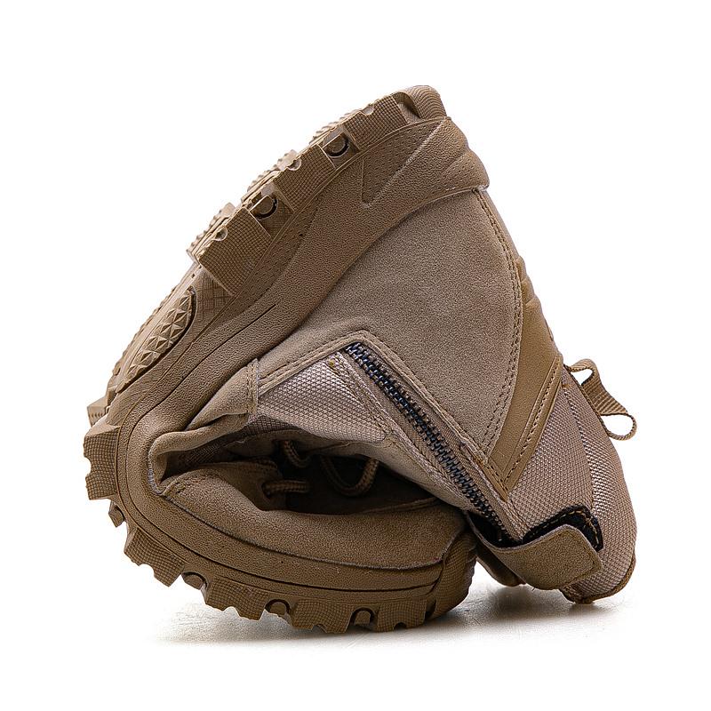 Męskie buty pustynne Adventure Outdoor Buty bojowe Plus Size Zielone buty do kostki Jungle Cross-country Buty trekkingowe