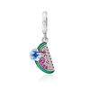 New 925 Silver Charms Watermelon Cherry Earrings Beads Fit Bracelets for Women Necklace DIY Fine Jewerly