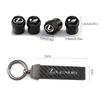 Lexus Car Tire Wheel Valve Caps Cover Carbon Fiber Car Key Chain Ring Keychain For Lexus RX330 IS250 Ct200h CT GS RC Accessories HQ7