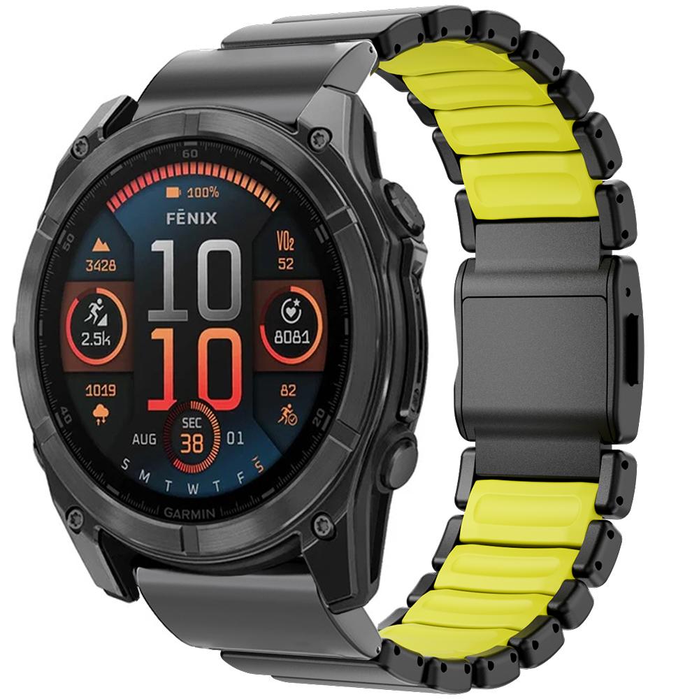 26mm Titanium Band for Garmin Watch Enduro 3 2 Fenix 8 7X Pro 51mm Fenix 6X Luxury Man Strap for Garmin Tactix 7 Pro Watchband