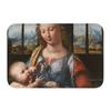 Personalized Classic Mona Lisa By Leonardo Da Vinci Doormat Mat Anti-Slip Painting Art Kitchen Bathroom Bedroom Rug Carpet