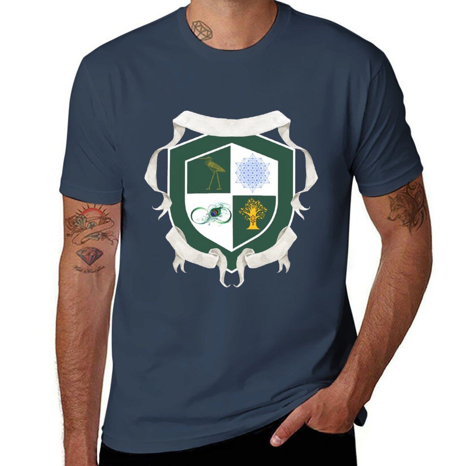 Emerald crest T-Shirt cotton t shirts high quality t shirts for man pack cotton man graphic t shirt T-Shirt S