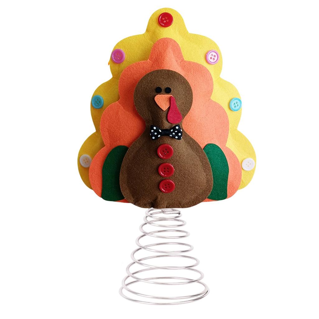 Tree Top Turkey Decoration Turkey Ornament Party Party Kitchen Table Decoration