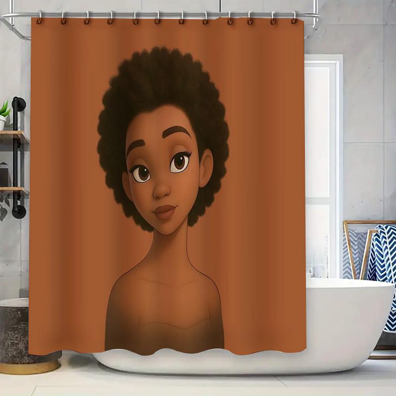 

Anime Shower Curtain Princess Anime Decor Bathroom Curtains Japanese Art Home Decor Anime Shower Curtain Japanese Style Room Dec W60H190(CM)-1 Pcs