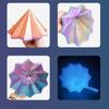 3D Printed Sensory Fidget Hexagon Fractal Star Finger Rotating Spiral Anti Stress Relief Toy Desktop Decompression Radish Tower