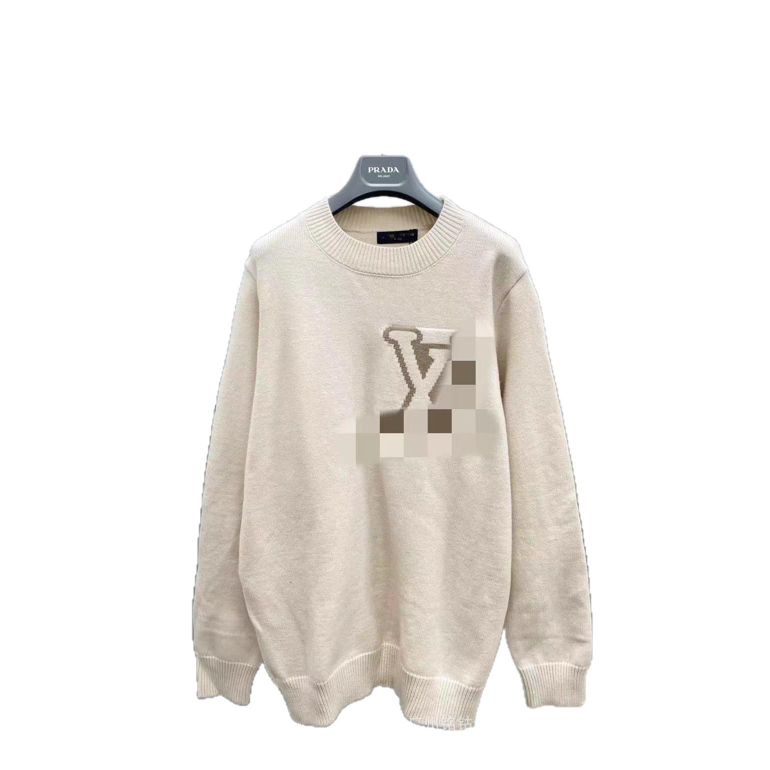 

Cross-border 25 Donkey L Unisex Round Neck Jacquard Knit Sweater for Autumn/Winter XXL чорний