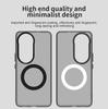 Transparent Soft TPU Frosted For Magsafe Phone Case For VIVO S20 V40 X200 Pro Mini V50 Raise Border Wireless Charge Bumper Cover