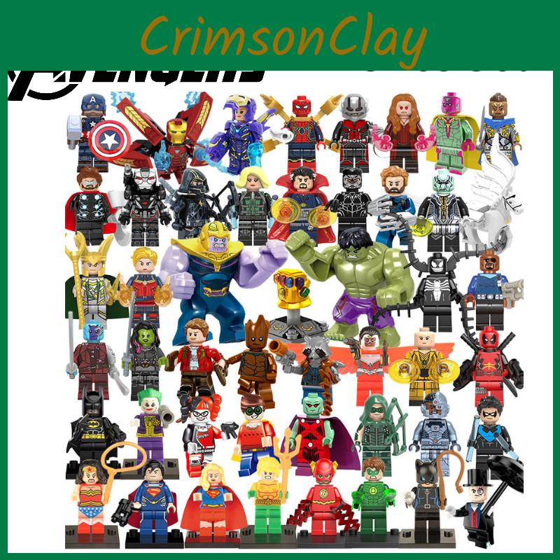 High-quality Abs Plastic Superhero Moc Building Blocks Toy Set Diy For Kids