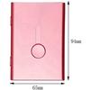 BHBL Metal Business Card Holder Protective Sleeve Thumb Slider Push Open Suitable for ID Card Male and Female Design