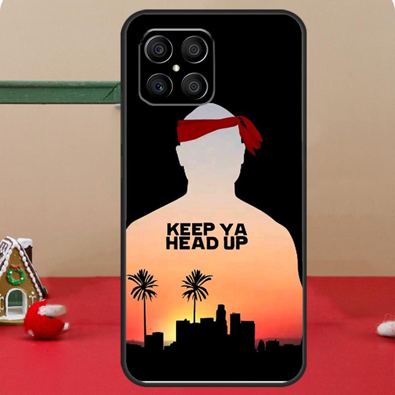 2Pac TuPac Shakur Case For Honor Magic 6 7 8 Pro Honor 400 200 70 90 Lite X8c X8b X9a X9b X9c X9d Win RT Cover