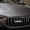AHUQ1 Car Front Cover Grille Lamp Emblem Decor Lightings LED Light For Skoda Fabia Octavia Karoq Kodiaq Superb Rapid Citigo Scale A7