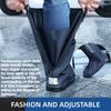 PVC Wasserdichte Überschuhe Hoher Schaft Reflektierend Wiederverwendbar Langlebig Motorradstiefel Regenschutz