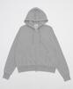 WEGO Compact Fit Double Zip Size Heather Long Sweatshirt Men's Hoodie, M, Gray, Unisex, Sleeve, Outerwear, Fall/Winter