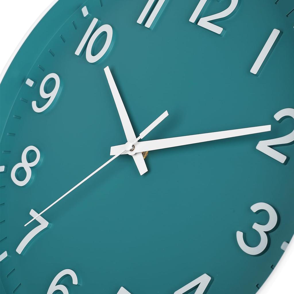 Scandinavian Silent Wall Clock Beige