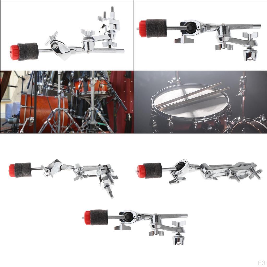 Drum Connecting Clamp Holder Portable Solid Snare Supplies Cymbal Extension Stand for