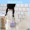 Butterfly Girl Mini Crossbody Bag With Breathable Cotton Linen For Toddlers And Kids