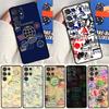 Passport Travel Stamps Soft Case For Samsung Galaxy S25 Ultra S9 S10 S20 S22 S21 Plus S23 FE S24 Ultra Funda Cover