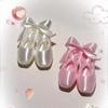 Ballet Shoes Keychain Cute Fashion Hanging Ornament 1Pcs Lightweight Keyring Pendant for Luggage Tag Decor Ballet Class Reward Gift