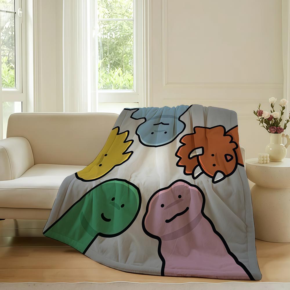 Cartoon Cute Joguman Blanket For Sofa Office Bed Plane Travel Sleep Read Relax Camping Soft And Warm
