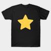 Asian Size Men Black Print T-shirt Steven Universe No-Cut Heat Transfer Print Cotton Tshirt