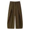 Women's Spring/Autumn Loose Casual Pleated Trousers (2025 Collection)