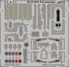 PLATZ Etching Parts for the Japan Air Force Plastic Model Parts 1/72 Self-Defense T-2,