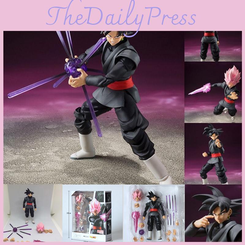 Premium Quality S.h.figuarts Dragonball Z Super Gokou Black Action Figure Collection For Collectors