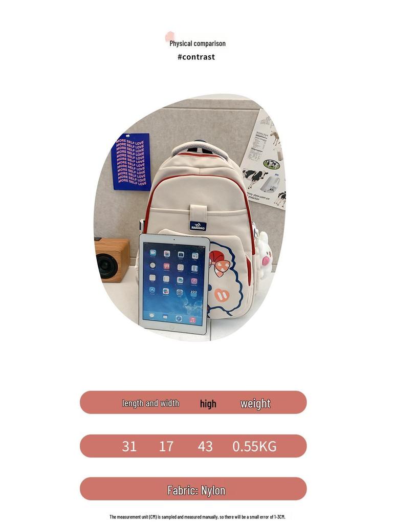 2025 Podzimní Módní Roztomilý Kreslený Školní Batoh s Velkou Kapacitou