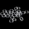 Round Coin Holders Clear Reusable Protect 100pcs Display Set Capsules Case
