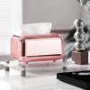 Office Hotel Bathroom Home Luxury Tissue Holder Wipes Storage Case Napkin Box Paper Towel Dispenser