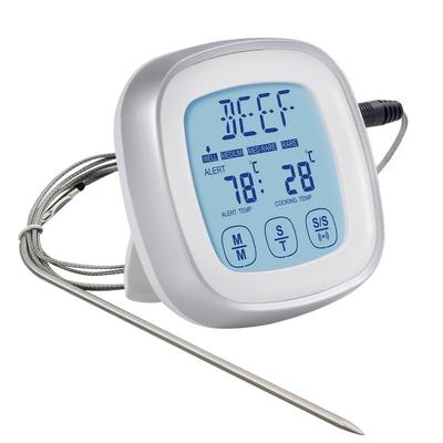 Fernlesbares digitales LCD-Lebensmittelthermometer, Fleischsonde, Temperatur, Ofen, Küche, Kochen, Grillfleisch
