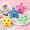 4 Colors Eyed Starfish Squishy Toys Stress Balls Slow Rebound Anxiety Release Sensory Fidget Toy For Adults Kids Party Favors