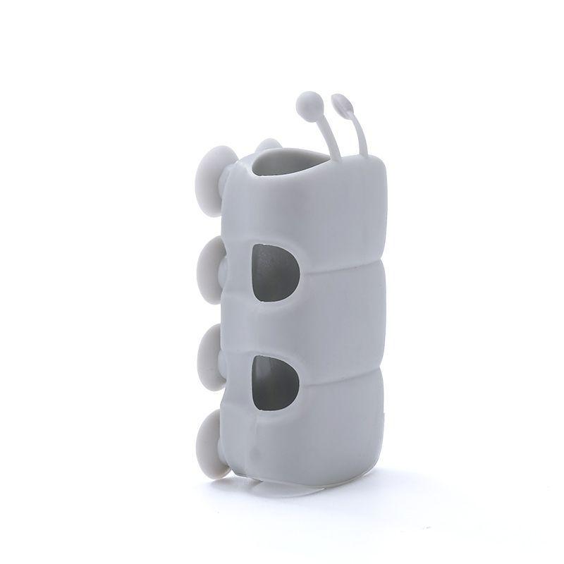 Movable Shower Head Holder With Suction Cup Adjustable Reusable Silicone Punch-Free Shower Holder Bathroom Hooks Accessories