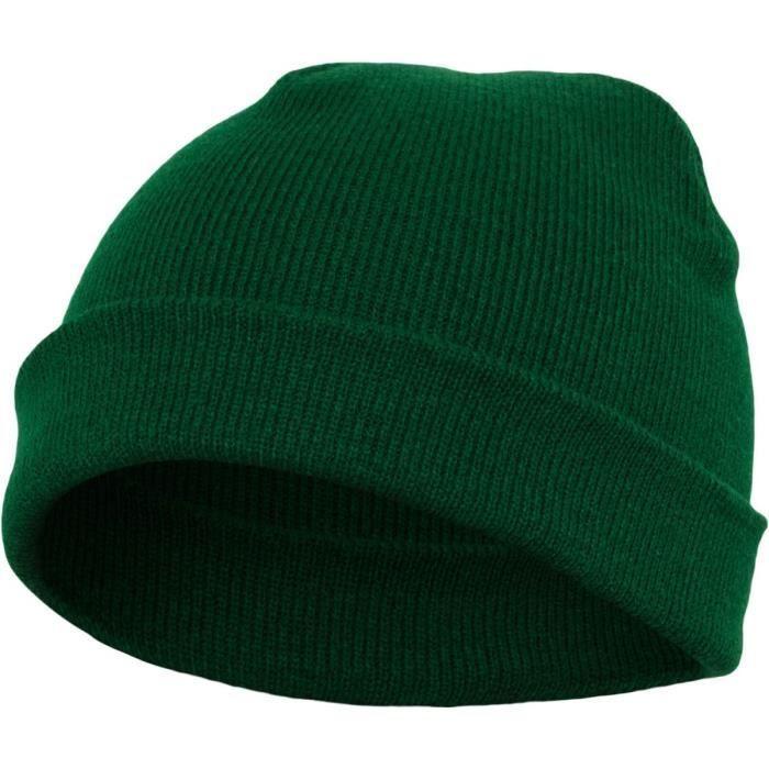 Bonnet - YUPOONG - Heavyweight - Hiver - 100% Acrylique - Vert