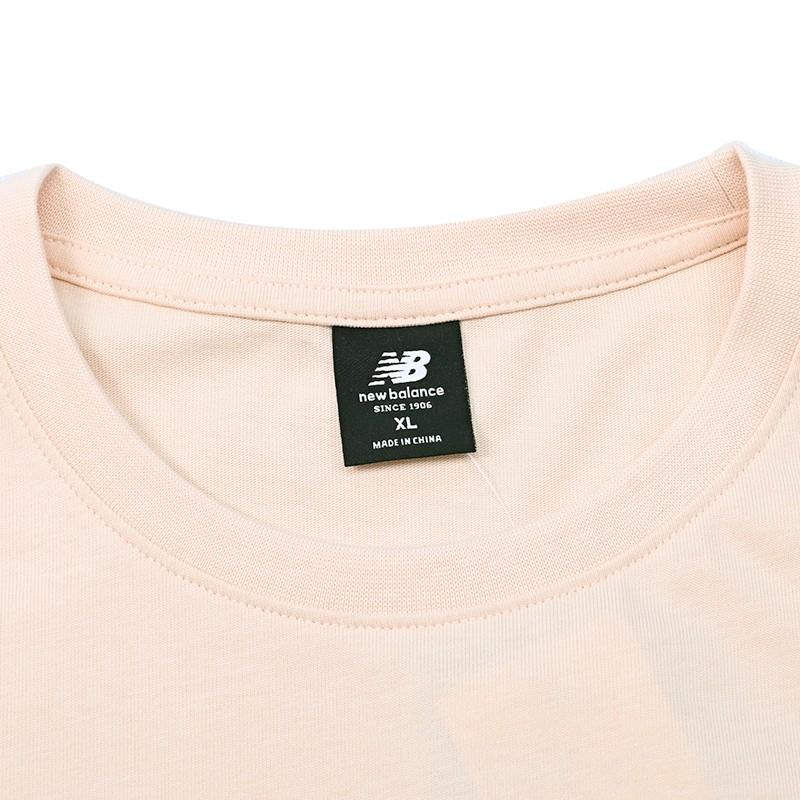 New Balance T Shirt Unisex Pink AMT21548-VRS