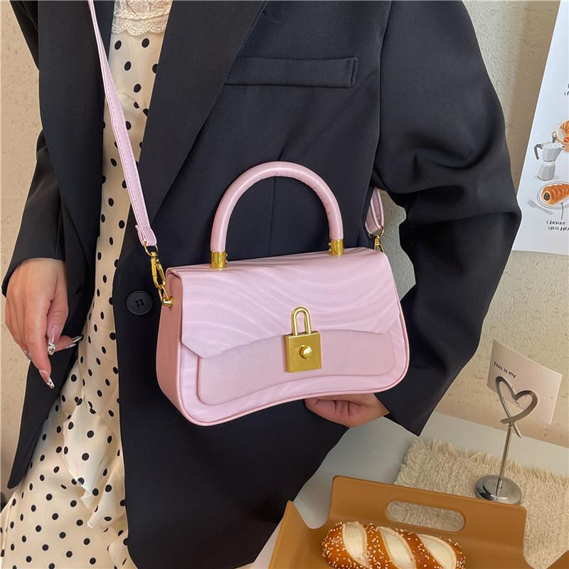 Fashion Women Shoulder Bag PU Leather Crossbody Bag Ladies Casual Daily Handbag with Adjustable Strap Lightweight Solid Color Commute Bag for Girls
