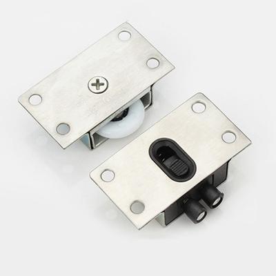 Stainless Steel Door Rollers Sliding Wheel Cupboard Pulley Hanging Wardrobe