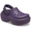 Crocs Lightweight Fashion Versatile Clogs Women Footwear Deep-Iris-Purple 209347-5AS