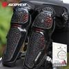 Motorcycle Riding Knee Elbow Pads Protective Gear Biker Safety Reflective Breathable Crash Impact Protection