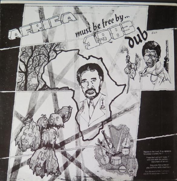 LP Record AUGUSTUS PABLO - Africa Must Be Free By 1983 (Dub) NONE Message Jamaica Reggae, Ska & Dub Used
