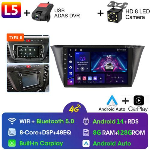 For Iveco Daily 2013-2021 Android Car Radio Intelligent System Multimedia Player Navigation GPS Carplay Touch Screen Auto Stereo