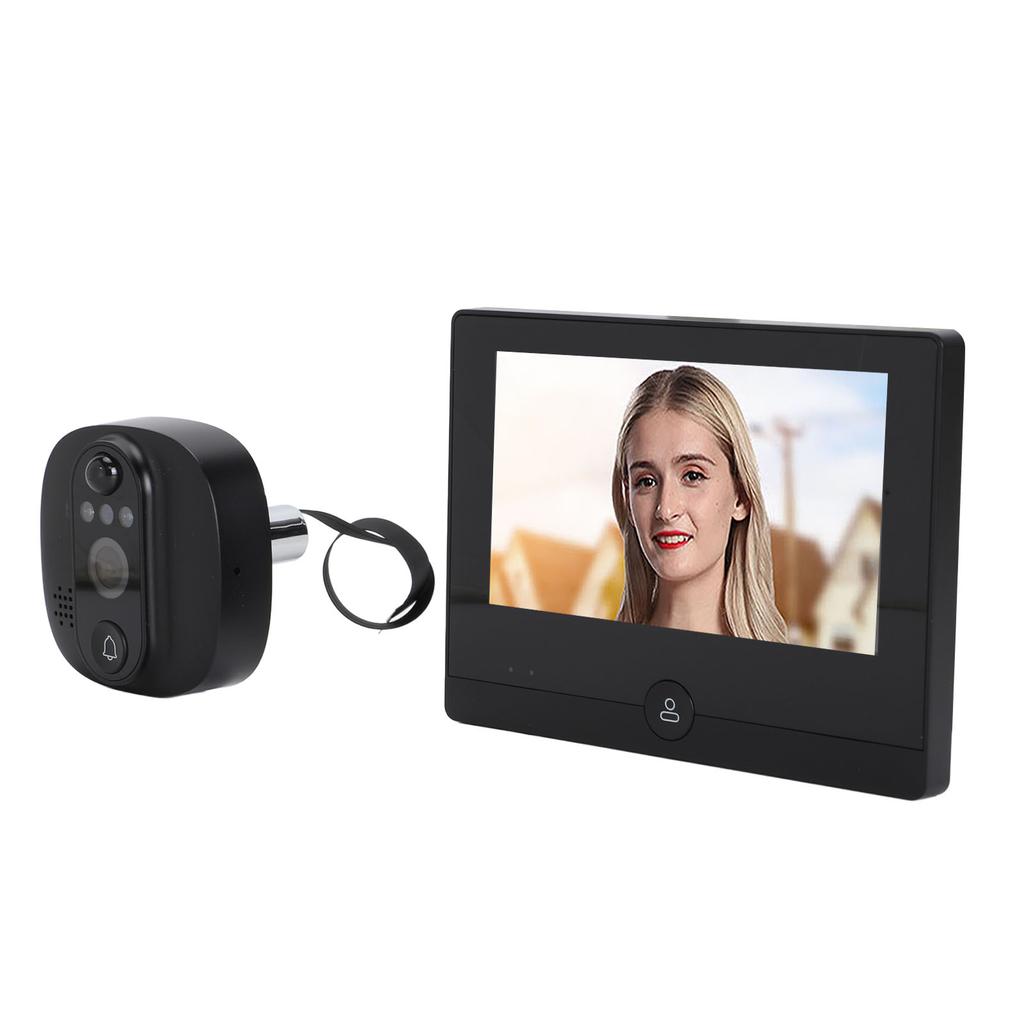 4.3inch Peephole Camera 1080P WIFI Front Door 150 Degree Wide Angle Motion Detection Peephole Viewer