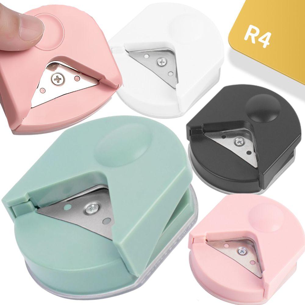 1pc R4 Plastic Paper Cutting & Rounding Cutter DIY Photography Cardstock Greeting Card School Office Supplies YMY