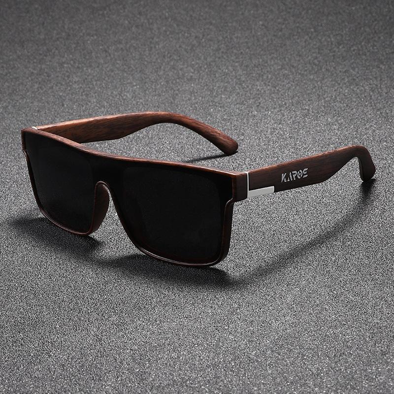 Neue polarisierte Sportsonnenbrille Angeluhr Bleichbrille Fahren Bergsteigen UV-Schutz Sonnenbrille