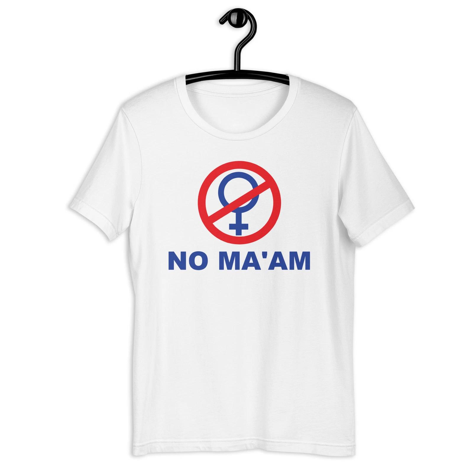 Retro! No Maam Funny TV Show-Inspired Men & Women T-shirt L