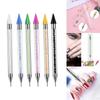 Rhinestone Dotting Pen for Nail Art DIY Decoration Picker Wax White