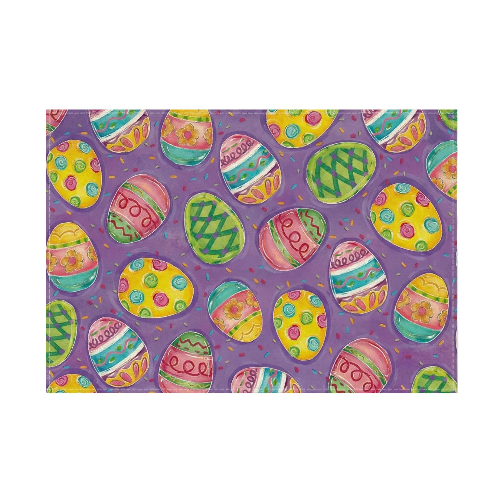 Подставка под тарелку «Пасхальный кролик», Подставка под тарелку «Пасхальное яйцо», Пасхальная подставка под тарелку, Подставка под тарелку «Пасхальный крест», Подставка под тарелку «Пасхальный весенний цветок» One Size