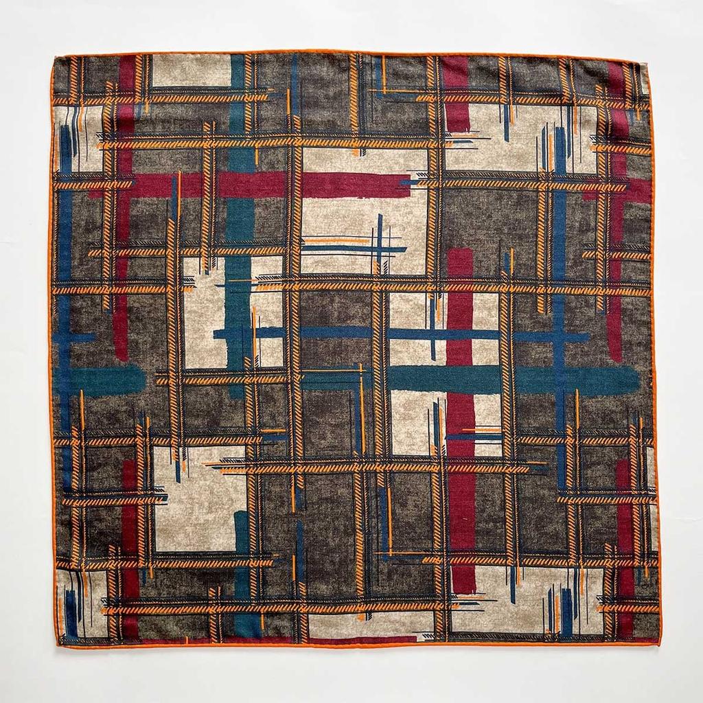 18% Silk 82% Wool Scarf Women Pashmina Double sided Foulard Female Bandana Twill Scarves Hijab Shawl Wraps Square Headkerchief