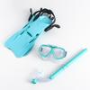 Diving Goggles, Snorkeling Sanbao Set, Swimming Mask, Snorkel, Flippers.