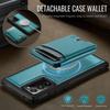 For Samsung Galaxy Note20 Ultra Magnetic Case JEEHOOD J10 Leather Back Phone Cover with Detachable Card Holder Kickstand